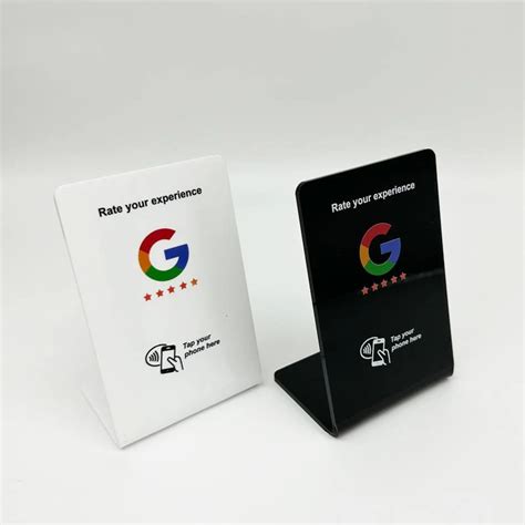 custom nfc review stand|markitplace nfc stand.